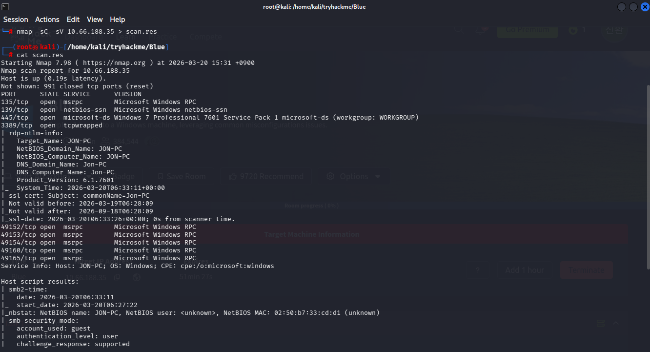 Nmap Scan Result